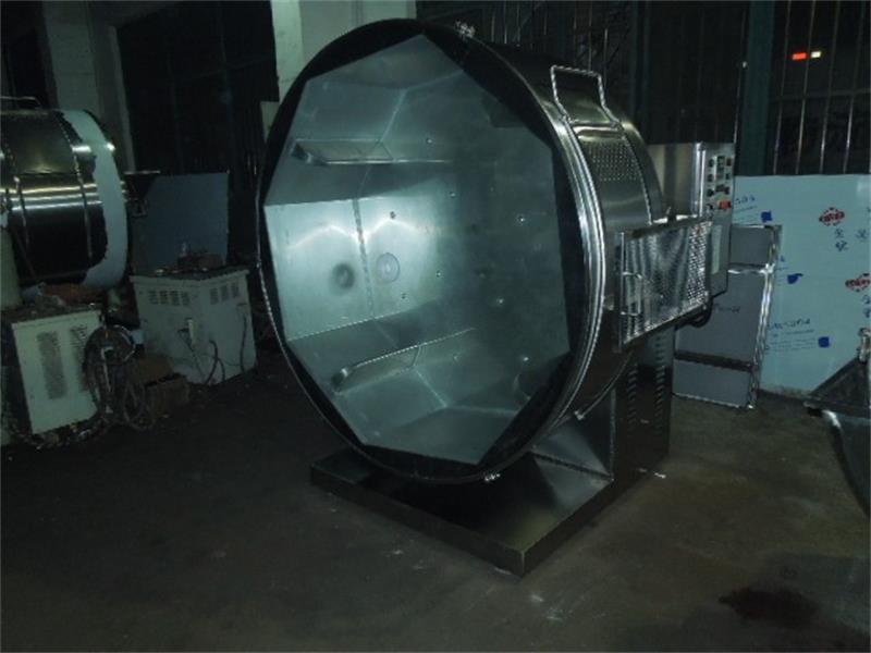 Лабораторен барабан от неръждаема стомана с контролирана температура (омекотяване).