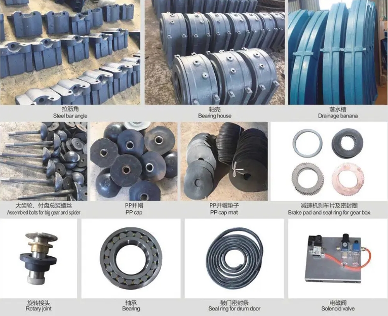 Machine Parts For Tannery Overloading Wooden Drum